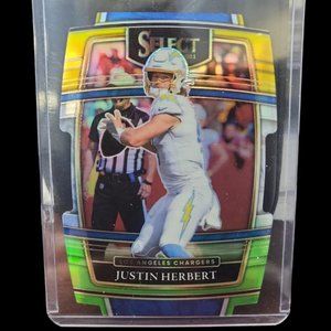 Justin Herbert Panini Select Card
